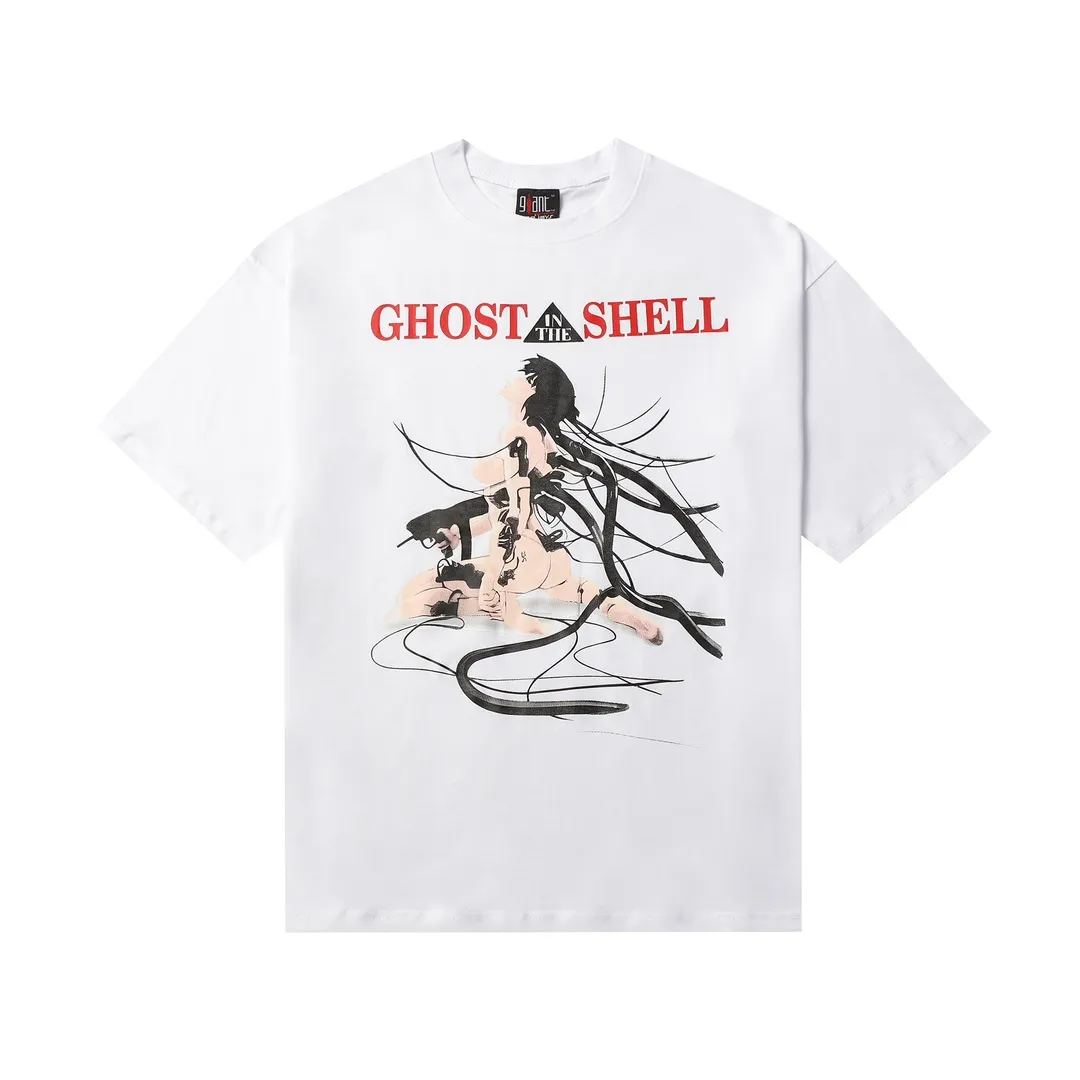 Saint Michael series trendy T craft drawing round neck short sleeves Style number: D3182P110 Color: White Size: S M L XL